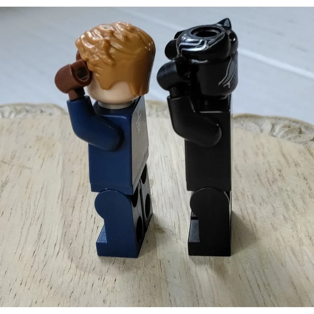 LEGO Marvel Avengers Minifigures Captain America Black Panther Super Heroes